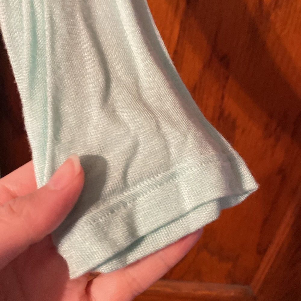Light Sage Green Shawl - Picture 3 of 5